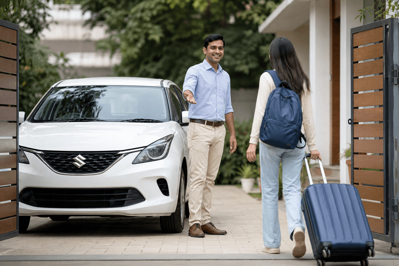 Doorstep pickup service